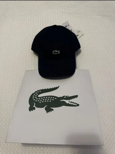 Boné lacoste original azul marinho
