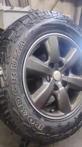Roda 17 S10 roda 17 Triton pneus roadcruza 3600 6x sem juros