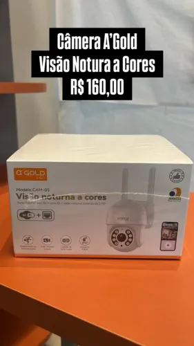 Camera de segurança A´GOLD - Loja Fisica