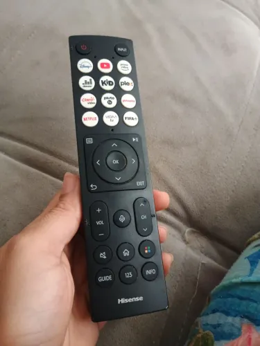 Controle remoto TV Hisense Original