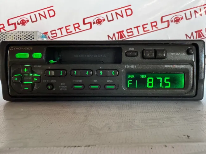 Toca fita rádio e com Bluetooth pioneer keh-1550 na promoção so 699,99