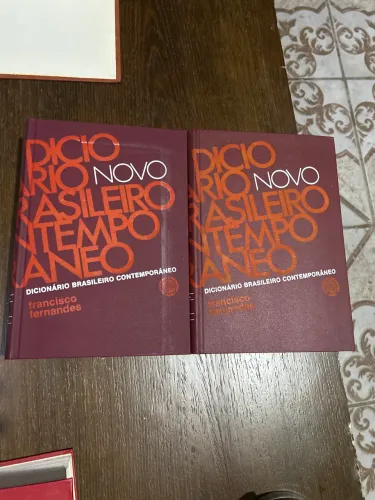 Livro Dicionário Brasileiro Contemporâneo 4 Vols Francisco F