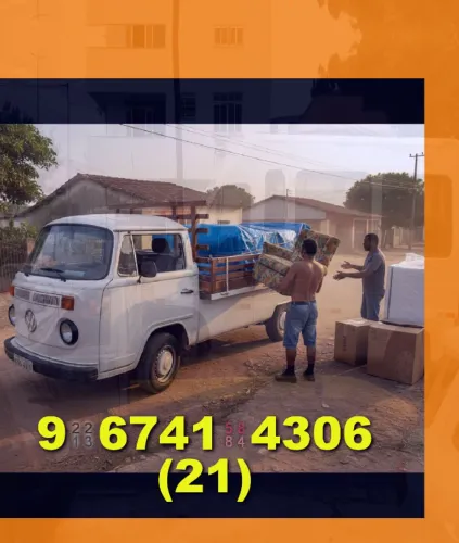 frete para a sua mudança em Vila Isabel, Catete e Lapa! preço imbatível!