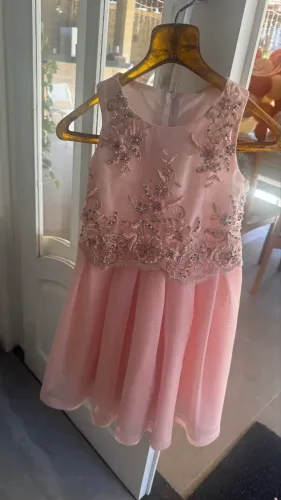 Vestido de festa infantil 8/10 anos R)70,00