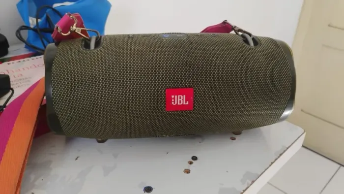 Caixa Som Bluetooth Jbl Xtreme 2 40w Verde Jblxtreme2grn
