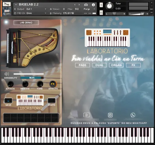 Biblioteca Kontakt BaseLab 2.2 Original Worship 