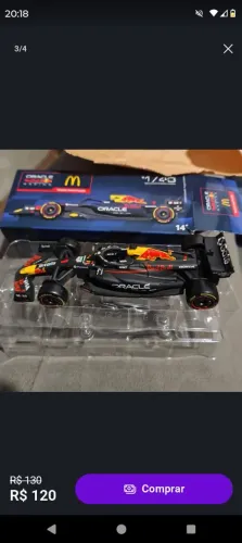 Carinho F1 McDonald's