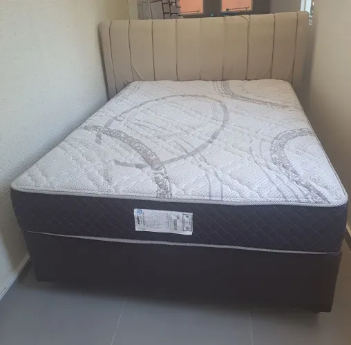 Cama box casal + cabeceira