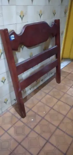 Cabeceira cama box - madeira maciça