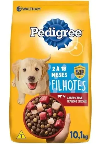 Ração pedigree filhote 10kg