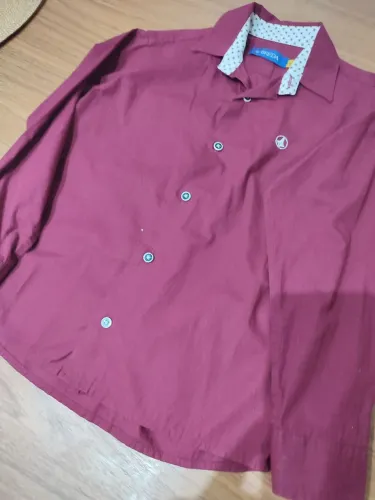 Camisa social infantil masculino