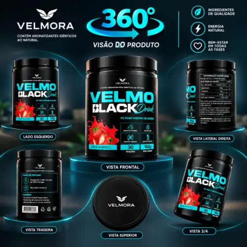 Velmo Black Drink Original