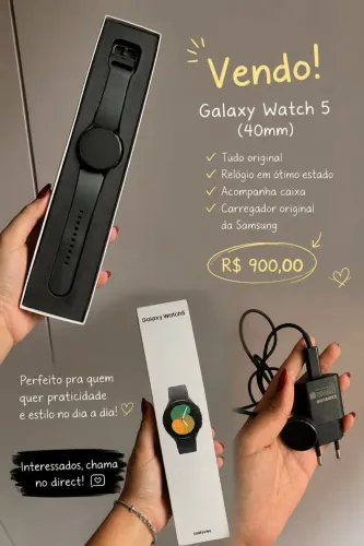 Relógio galaxy watch 5 Samsung