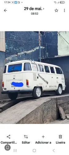 Volkswagen Kombi Standard/ Luxo/ Serie Prata 1990