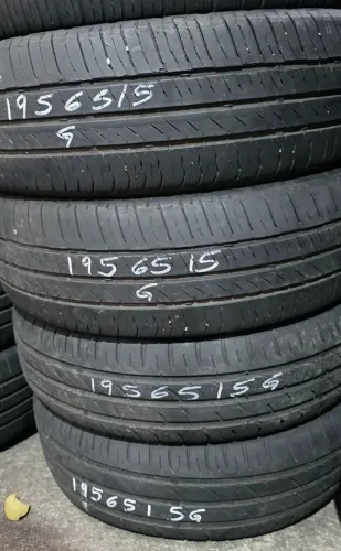 Jogo de pneu 195 65 15 usado Pirelli Michelin Goodyear Dunlop VW Fiat Renault Ford GM