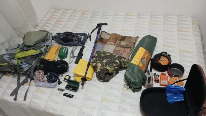 Mochilao completo camping
