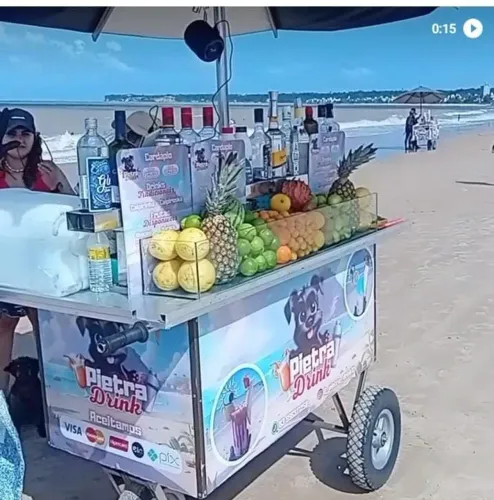 Vende-se carrinho de drink 