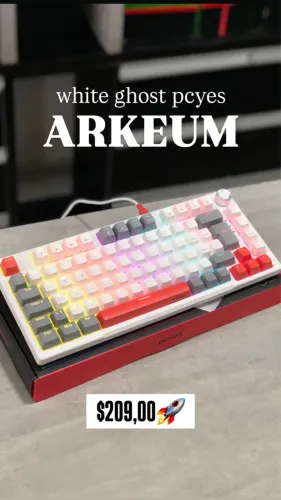 TECLADO MECÂNICO 75% PCYES ARKEUM