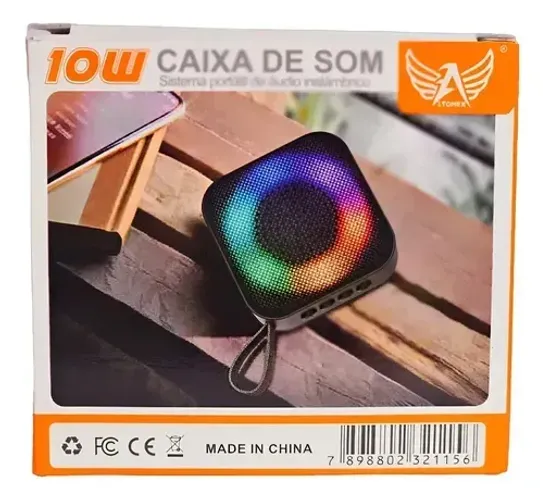 Mini Caixa De Som Portátil Bluetooth 10w Altomex AL-2115