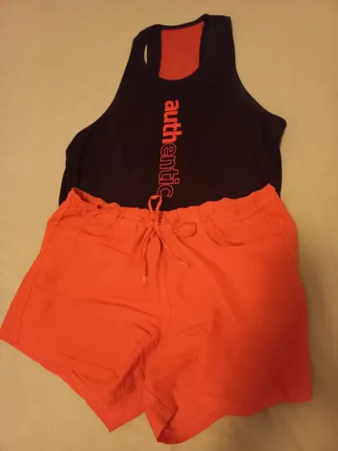 Conjunto short com camiseta