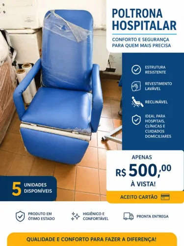 Cadeira hospitalar 