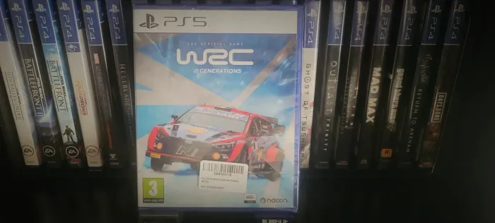 Jogo PS5 Lacrado WRC Cenerarions
