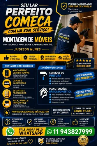 Serviços marido de aluguel