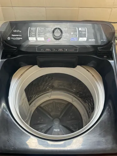 Lavadora de Roupas Panasonic Inox 12Kg