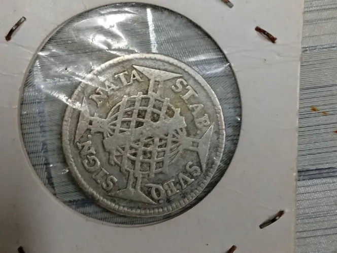 Moeda meia pata 1760Prata