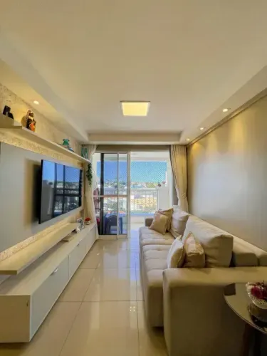 Parc du Soleil - Porteira Fechada - 75m² - 2 suítes com Sala Ampliada - 2 vagas - Lazer -
