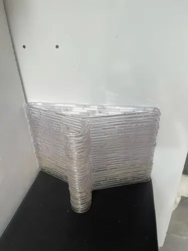 Cabide de acrílico 2 unidade