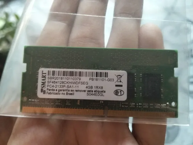 Memória RAM 4GB DDR4 2133MHz para Notebook