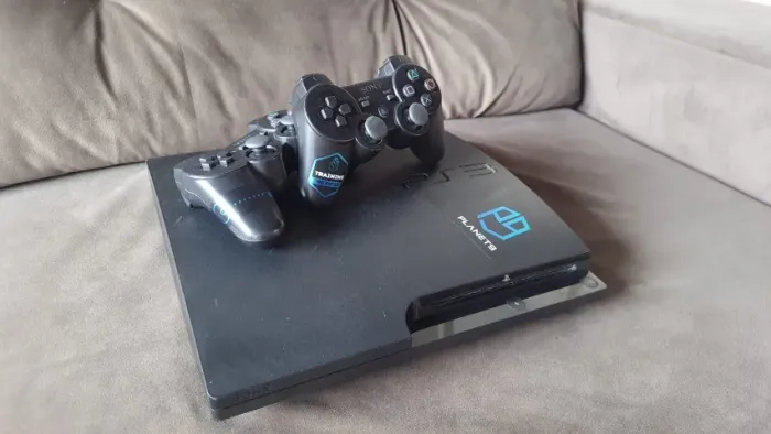 Ps3 Slim 160gb Cech-3011a + Hen + Jogos - Muito Conservado