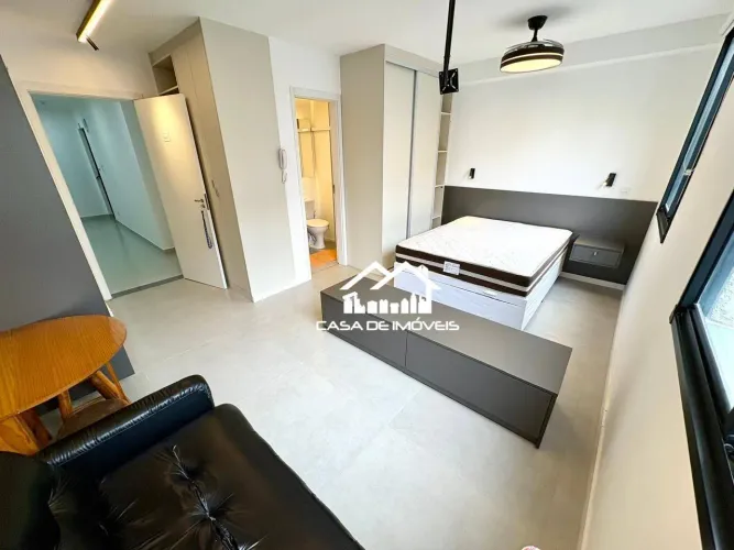 Aluga apartamento mobiliado de 25m², ao lado da USP e do metrô Butantã