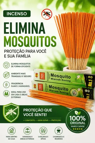 Palitos de incenso Mata mosquito