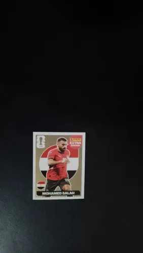 Figurinha Extra Sticker Panini Legend do Mohamed Salah