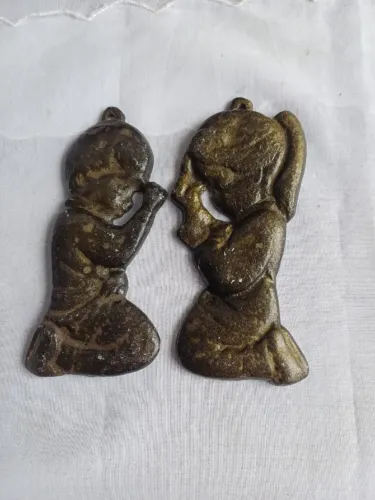 Apliques de parede em alumínio anjinhos