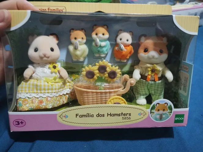 Sylvanian families familia dos hamsters