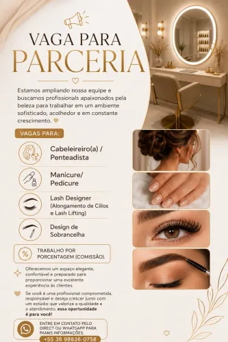 VAGA PARA PARCERIA