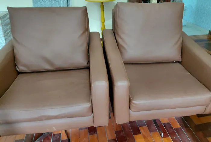 Poltronas giratórias super conforto