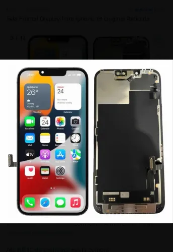 Tela frontal original para iPhone 13 