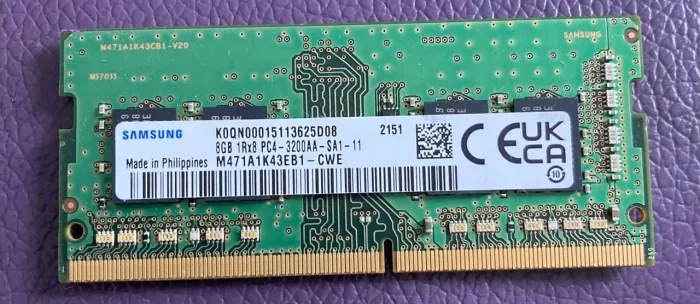 Memoria NOTEBOOK PC4 8G 3.200A