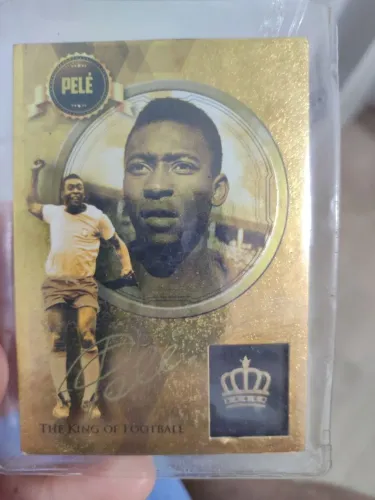 Figurinha rara Pelé