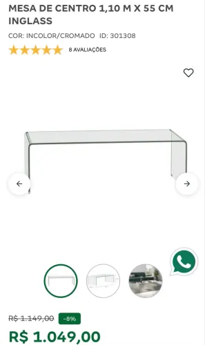 Mesa de centro Tock & Stock