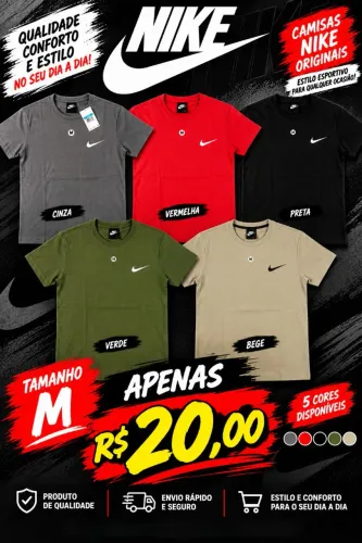 Camisas Nike Tamanho M