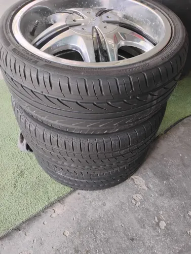 Rodas ARO 18 l 225 l 40 kit com pneu 