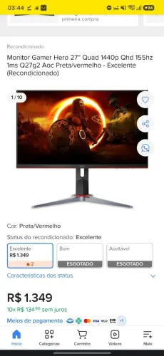 TROCO R5 5600G e Monitor 27 EM MONITOR 32POL OU +