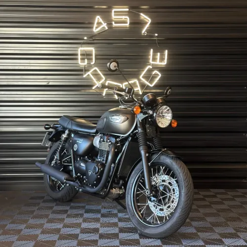 BONNEVILLE T 100 BLACK CINZA 2021/2021