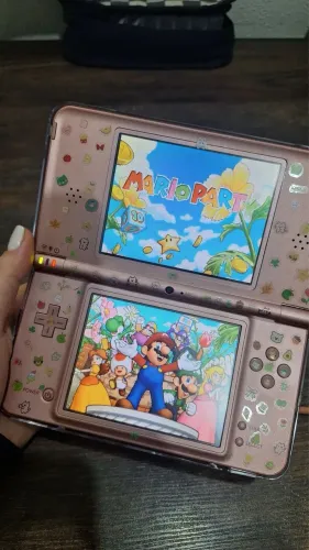 Nintendo dsi xl DESBLOQUEADO+CASE+100 jogos