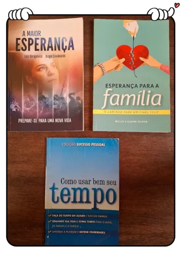 Kit 3 Livros Espiritualidade Religião E Reflexão Cristã